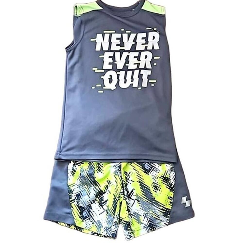 Place Sport Boys Two-Piece Jersey and Short Set - Size 5/6